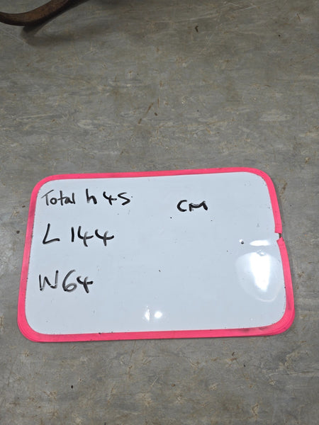 Large Vintage Hungarian Galvanised Tin Bath Tub Trough Garden Pond Herb Planter