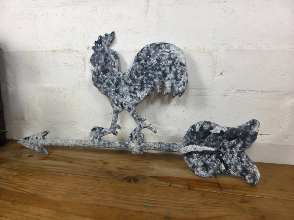 Vintage Metal Cockerel Weather Vane