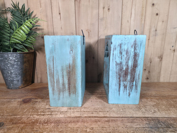 Vintage Rustic Reclaimed Indian Wooden Arched Temple Shelf Wall Display Shelves