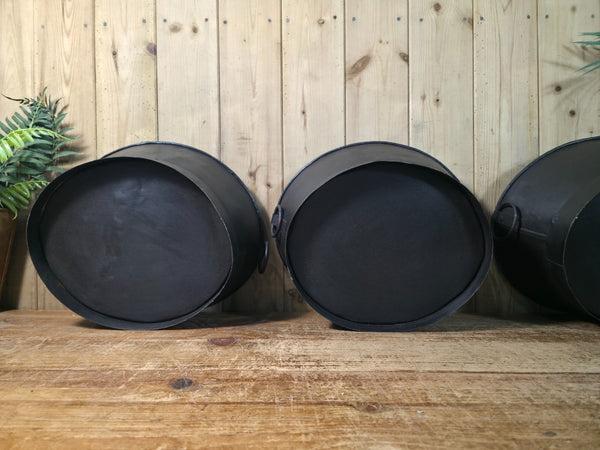 Reclaimed Rustic Hand Made Metal Oval Baby Bath Herb Planter Plant Pot