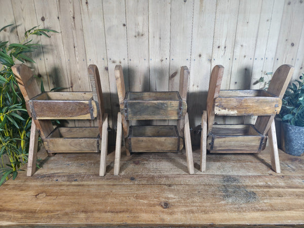 Vintage Indian Brick Mould Stand Kitchen Display Shelves Spice Rack Herb Planter