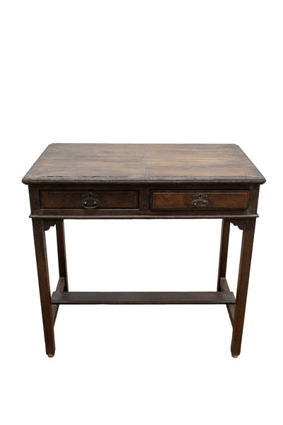 Vintage Antique Colonial Indian Hardwood Wooden Desk Console Table