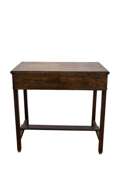 Vintage Antique Colonial Indian Hardwood Wooden Desk Console Table