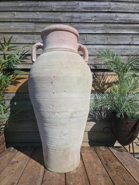 Very Large Rustic Mediterranean Terracotta Pot Roman Greek Urn Garden Amphora