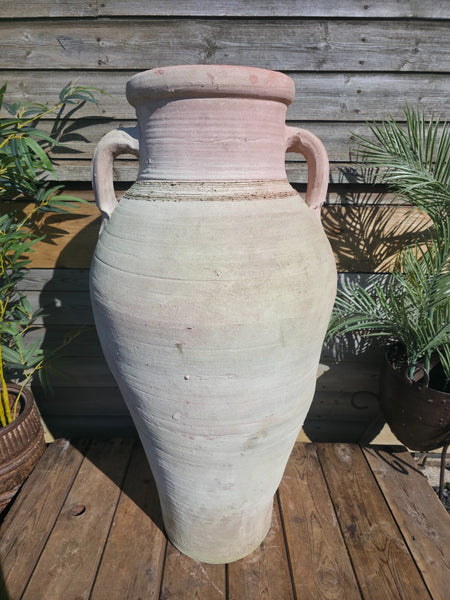 Very Large Rustic Mediterranean Terracotta Pot Roman Greek Urn Garden Amphora