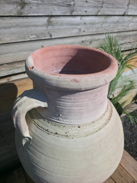 Very Large Rustic Mediterranean Terracotta Pot Roman Greek Urn Garden Amphora