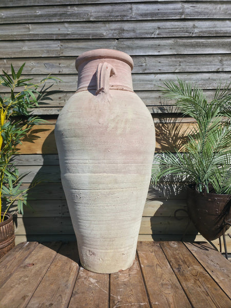 Very Large Rustic Mediterranean Terracotta Pot Roman Greek Urn Garden Amphora