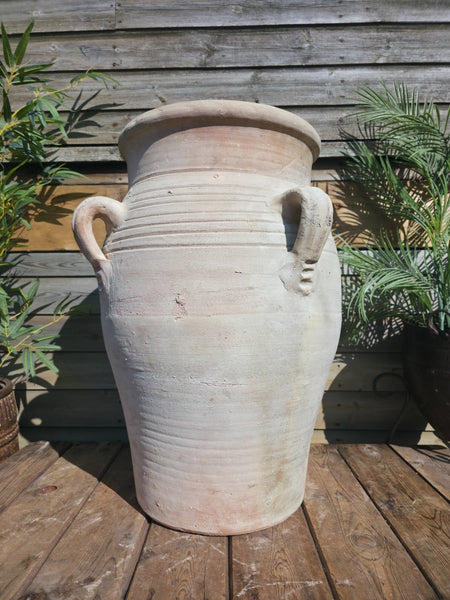 Large Rustic Mediterranean Terracotta Olive Tree Garden Plant Pot Planter Urn