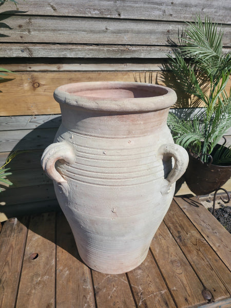 Large Rustic Mediterranean Terracotta Olive Tree Garden Plant Pot Planter Urn