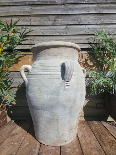 Large Rustic Mediterranean Terracotta Olive Tree Garden Plant Pot Planter Urn
