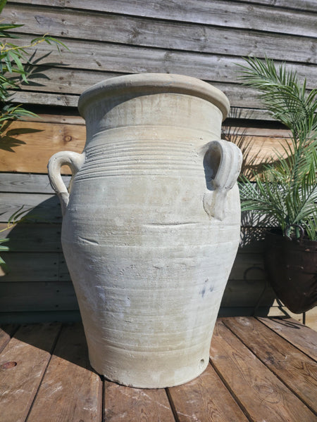 Large Rustic Mediterranean Terracotta Olive Tree Garden Plant Pot Planter Urn