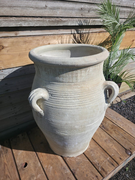 Large Rustic Mediterranean Terracotta Olive Tree Garden Plant Pot Planter Urn