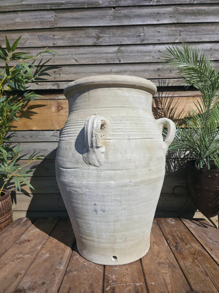 Large Rustic Mediterranean Terracotta Olive Tree Garden Plant Pot Planter Urn