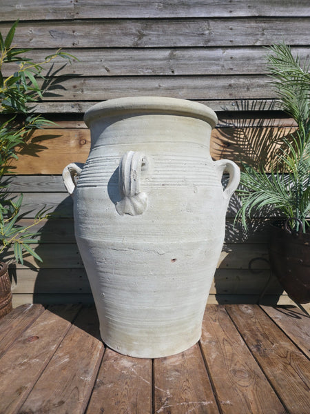 Large Rustic Mediterranean Terracotta Olive Tree Garden Plant Pot Planter Urn