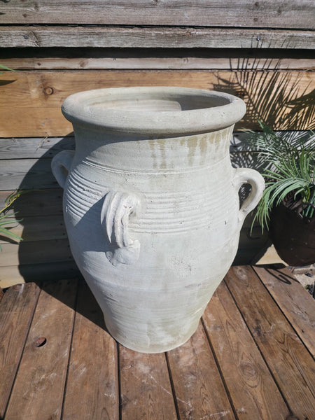 Large Rustic Mediterranean Terracotta Olive Tree Garden Plant Pot Planter Urn