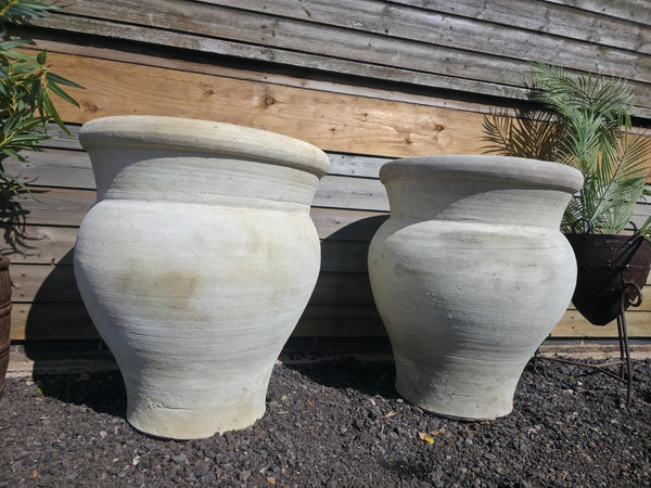 Large Rustic Mediterranean Terracotta Olive Tree Garden Plant Pot Planter Urn