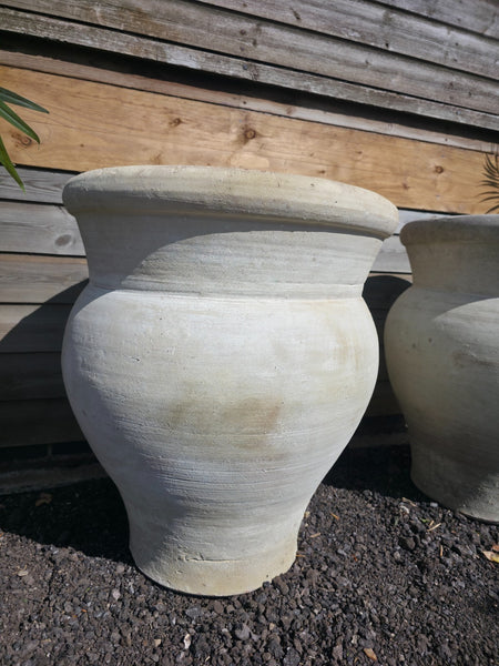 Large Rustic Mediterranean Terracotta Olive Tree Garden Plant Pot Planter Urn