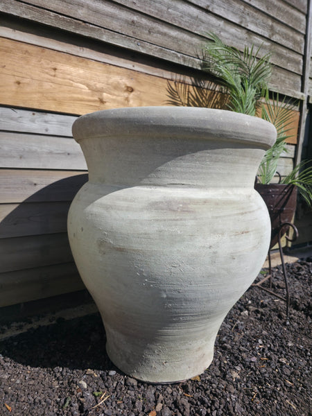 Large Rustic Mediterranean Terracotta Olive Tree Garden Plant Pot Planter Urn