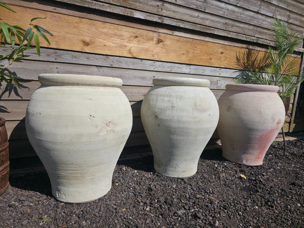 Large Rustic Mediterranean Terracotta Olive Tree Garden Plant Pot Planter Urn