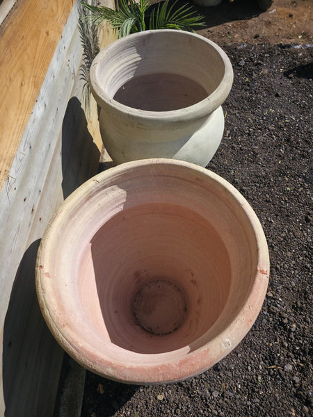 Large Rustic Mediterranean Terracotta Olive Tree Garden Plant Pot Planter Urn