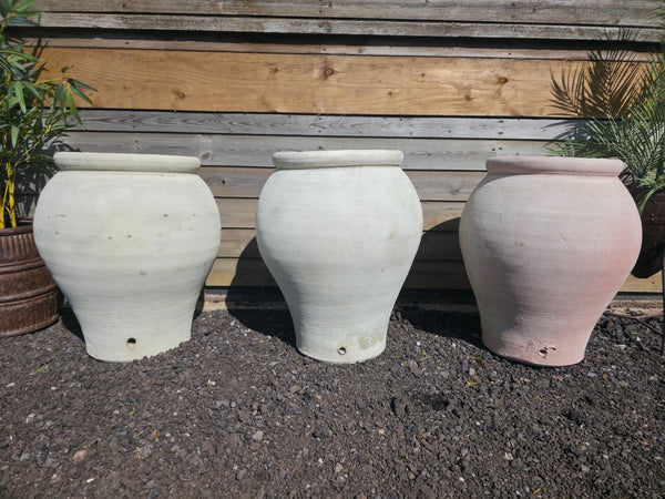 Large Rustic Mediterranean Terracotta Olive Tree Garden Plant Pot Planter Urn
