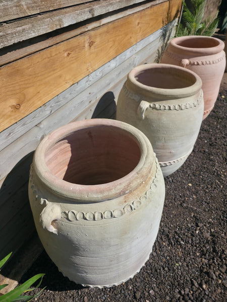 Large Rustic Mediterranean Terracotta Olive Tree Garden Plant Pot Planter Urn