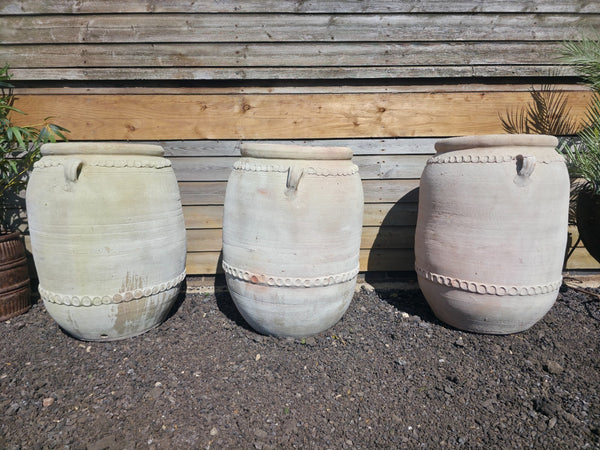 Large Rustic Mediterranean Terracotta Olive Tree Garden Plant Pot Planter Urn