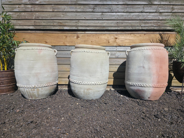 Large Rustic Mediterranean Terracotta Olive Tree Garden Plant Pot Planter Urn
