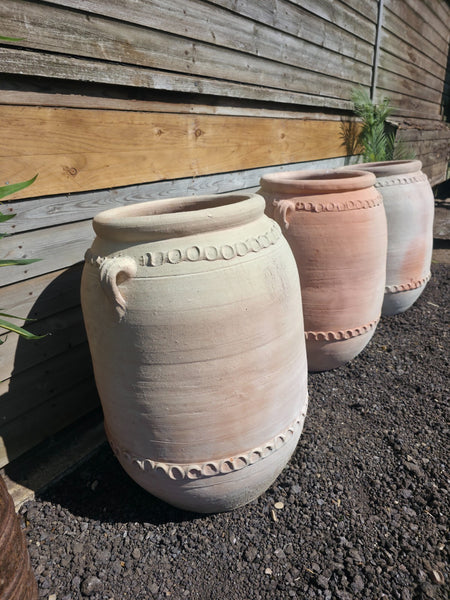 Large Rustic Mediterranean Terracotta Olive Tree Garden Plant Pot Planter Urn