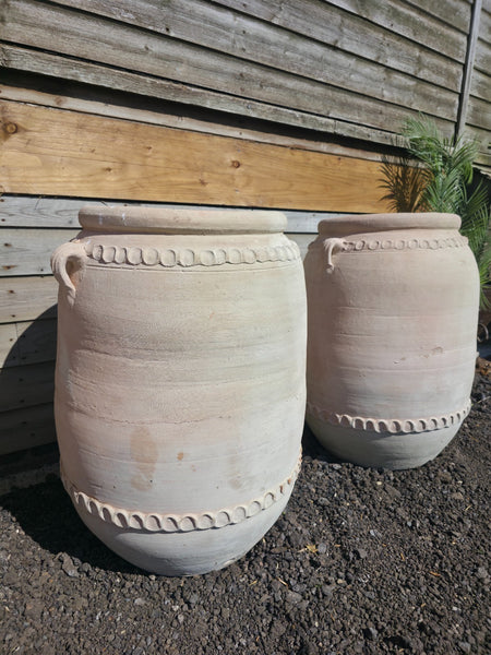 Large Rustic Mediterranean Terracotta Olive Tree Garden Plant Pot Planter Urn