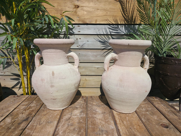 Rustic Mediterranean Greek Style Terracotta Pot Urn Garden Planter Amphora