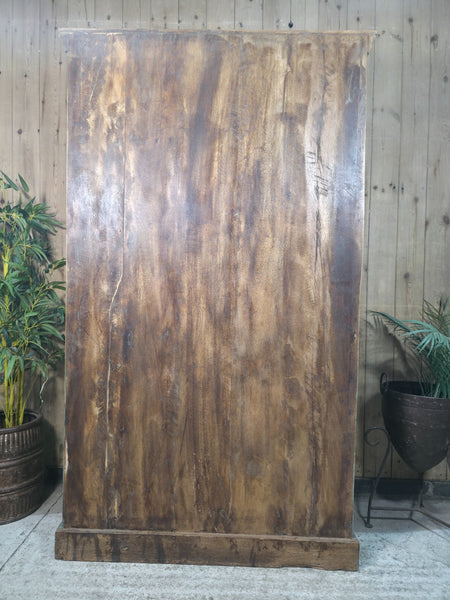 Vintage Reclaimed Indian Wooden House Keepers Linen Cupboard