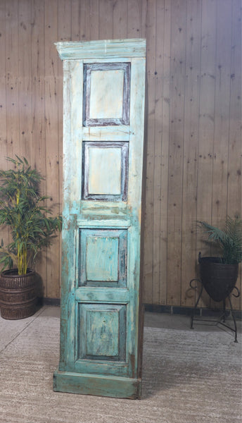 Vintage Reclaimed Indian Wooden House Keepers Linen Cupboard