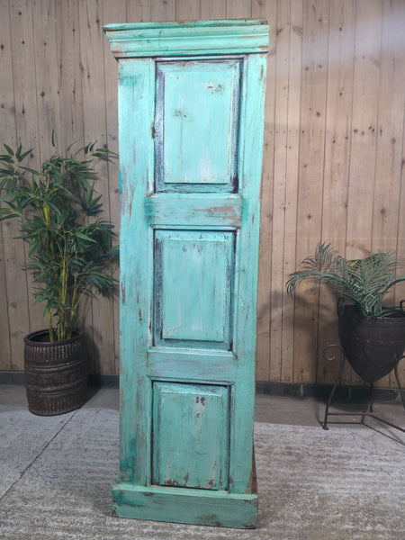 Vintage Reclaimed Indian Freestanding Kitchen Bathroom Drinks Display Cabinet