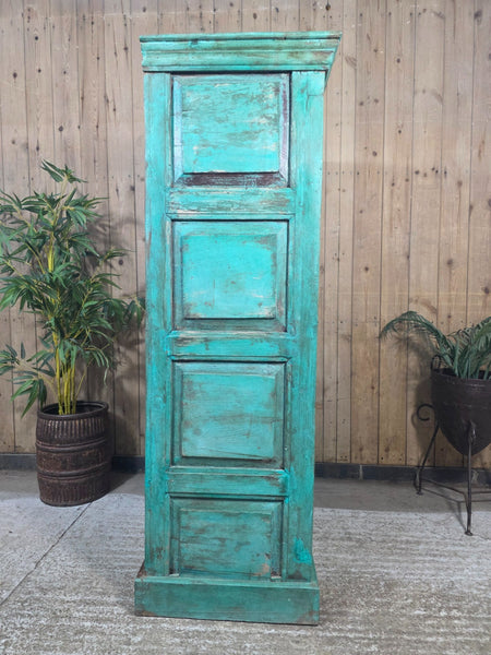 Vintage Reclaimed Indian Freestanding Kitchen Bathroom Drinks Display Cabinet