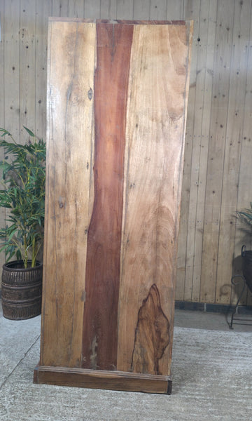Vintage Reclaimed Indian Wooden House Keepers Linen Cupboard