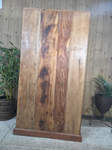 Vintage Reclaimed Indian Wooden House Keepers Linen Cupboard