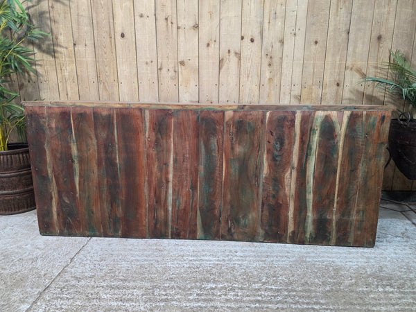 Vintage Reclaimed indian Solid Wooden Sideboard Tv Unit Display Cabinet