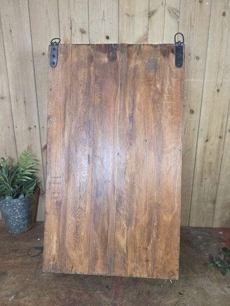 Vintage Indian Wooden Glazed Display Bathroom Kitchen Herb Spice Wall Cabinet