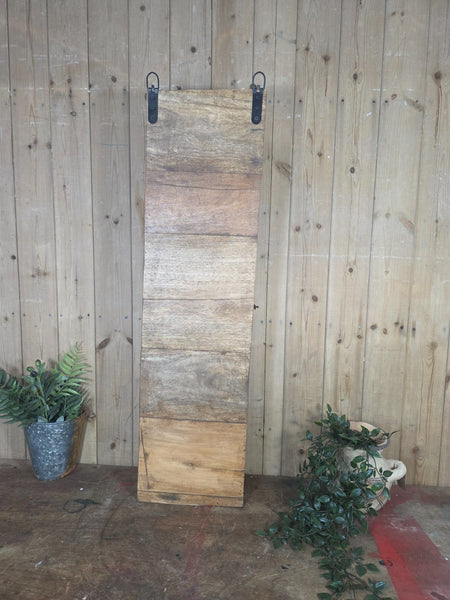 Vintage Indian Wooden Glazed Display Bathroom Kitchen Herb Spice Wall Cabinet