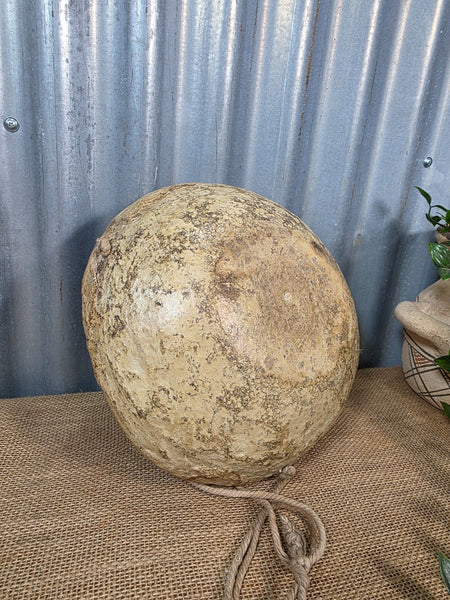 Vintage Rustic Wabi Sabi Paper Mache Bowl Dish