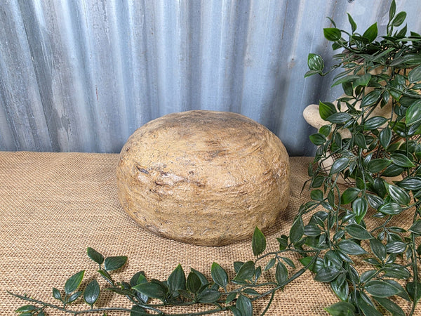 Vintage Rustic Wabi Sabi Paper Mache Bowl Dish