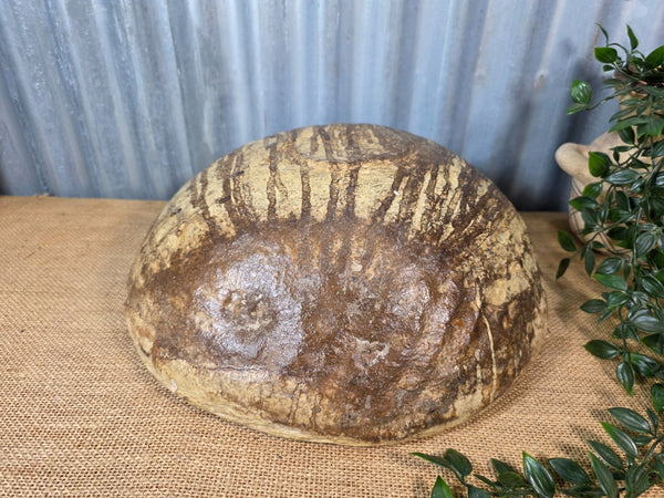 Vintage Rustic Wabi Sabi Paper Mache Bowl Dish