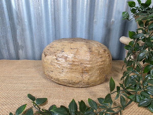 Vintage Rustic Wabi Sabi Paper Mache Bowl Dish
