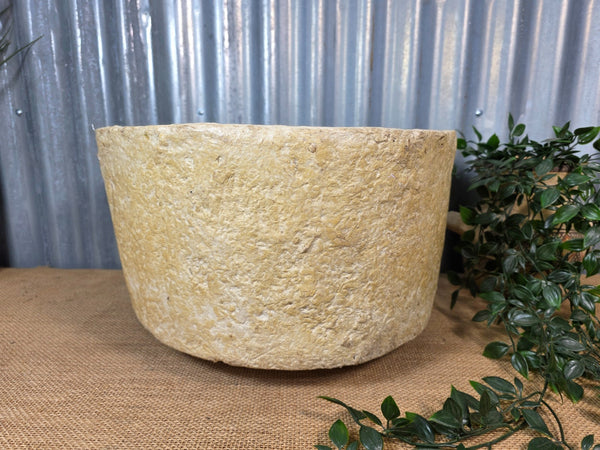 Vintage Rustic Wabi Sabi Paper Mache Bowl Dish