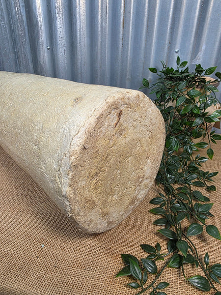 Vintage Rustic Wabi Sabi Paper Mache Dry Flower Vase