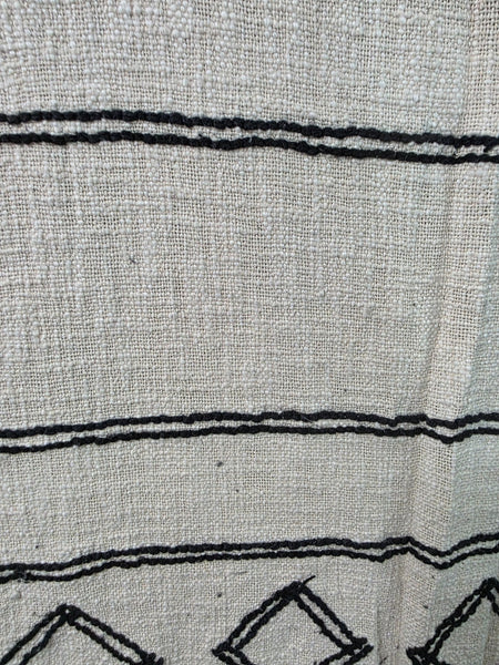 Large 100% Cotton Hand Woven Boho Bohemian Tufted Throw