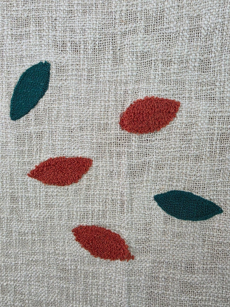 Large 100% Cotton Hand Woven Boho Bohemian Tufted Throw