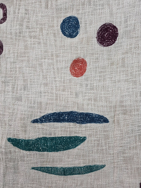 Large 100% Cotton Hand Woven Boho Bohemian Tufted Throw