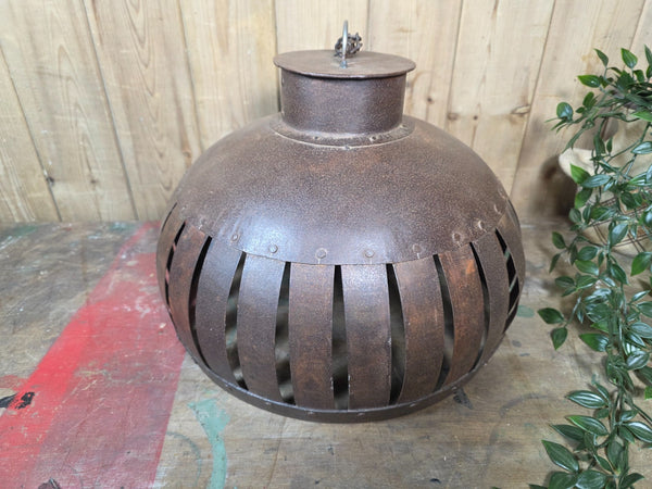 Large Rustic Industrial Reclaimed Metal Ceiling Pendant light Shade
